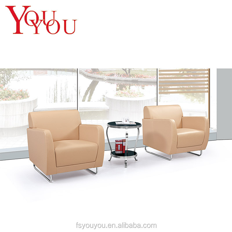 Foshan offical Luxury Office Furniture Modern Leather Sofa Set fabric sofa  offical room furniture