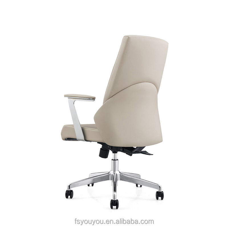 Executive Swivel Tilt Desk Faux Leather Office Chairs