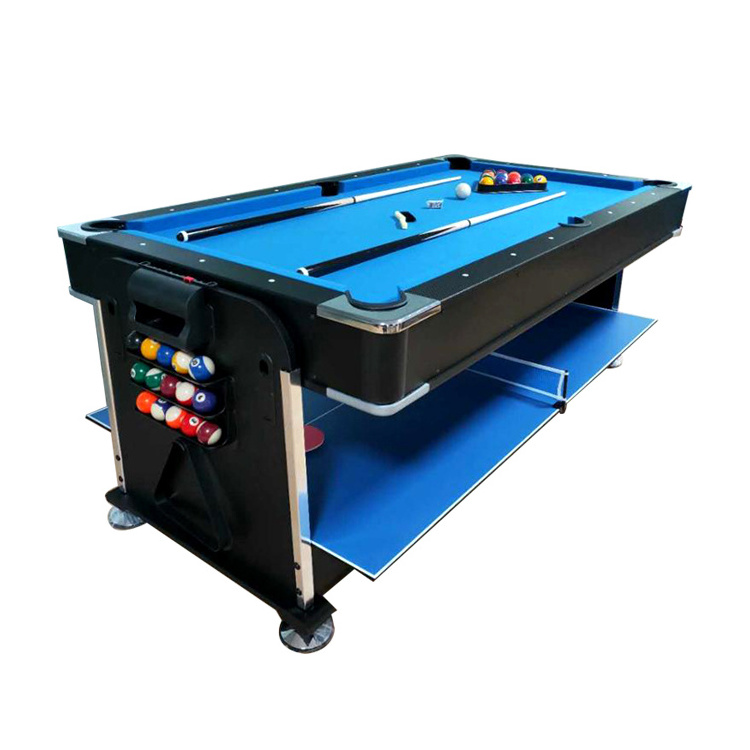 NAIPNI Multifunctional game table snooker table 4 in 1 billiard pool