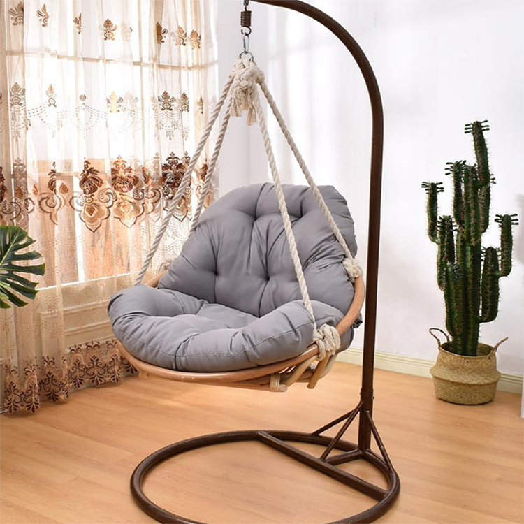 Hot sale  hammock dormitory round bedroom macrame hand made home decor hanging swing