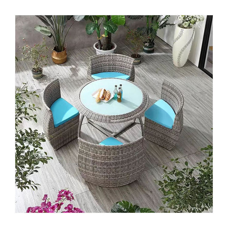 Outdoor Rattan tables and chairs Casual garden dining tables and chairs Patio furniture