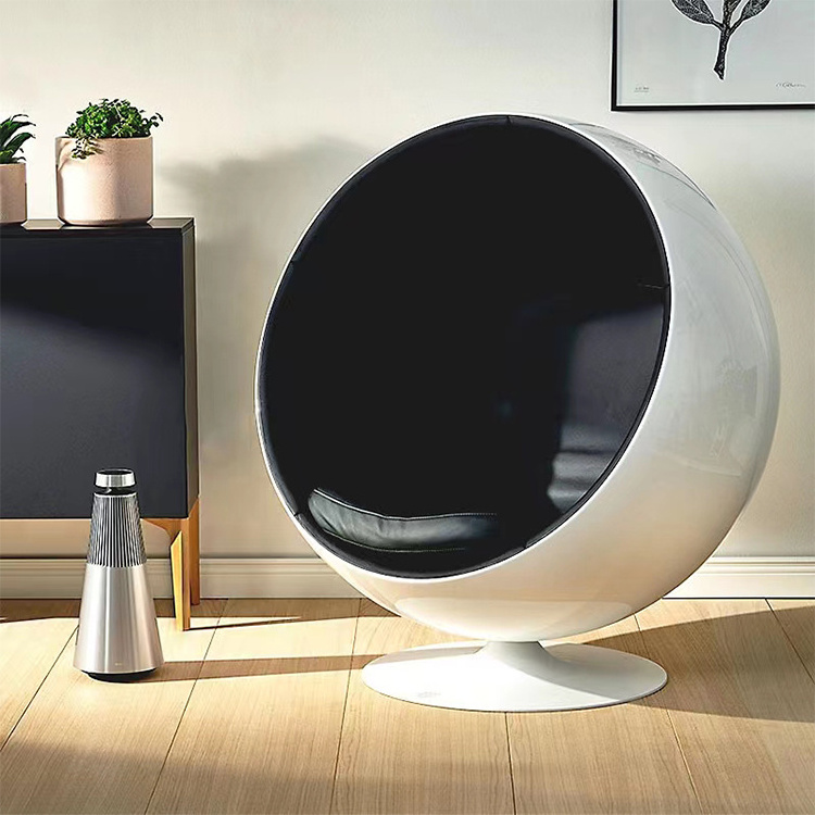 Modern Bluetooth Internet celebrity creative Swivel lounge chair Space cabin chair Designer Living Room space ball chair