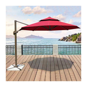 Outdoor Furniture Beach Sunbathing Outdoor Umbrella High Quality Aluminum Garden Umbrella For Sale