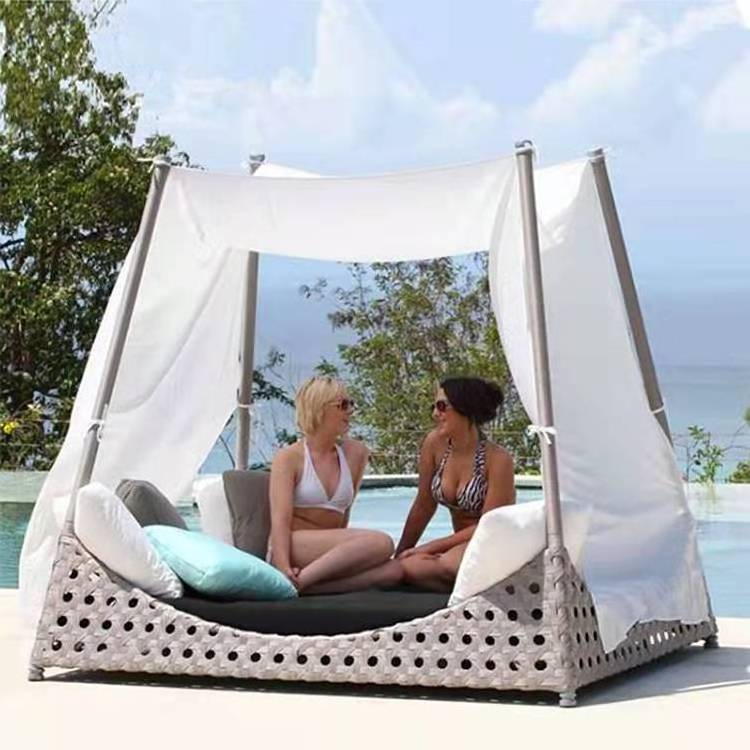 High quality hammock swing chair outdoor sofa bed terrace deck chair large round bed canopy swing chair modern recliner