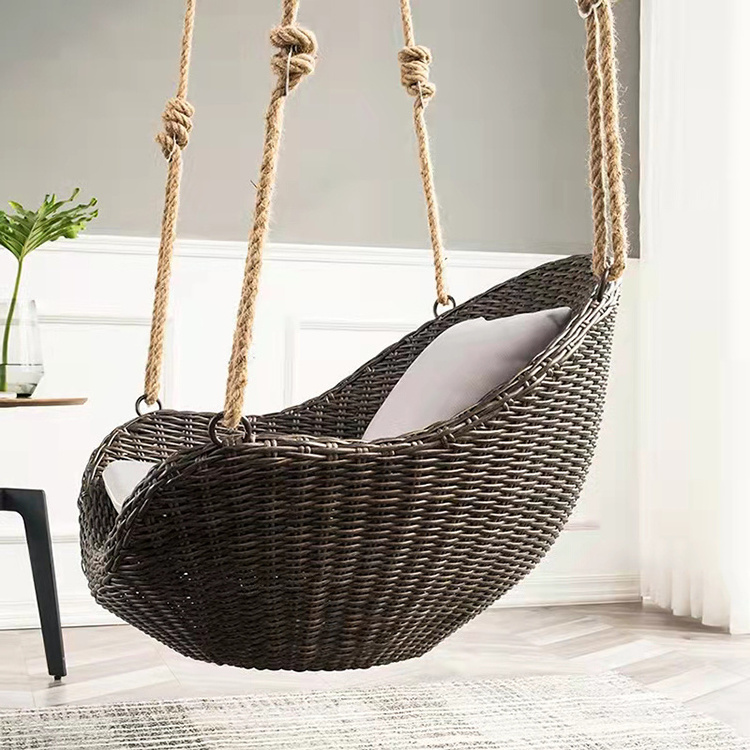 Garden furniture cane swing chair best swing chair outdoor sky garden eggshell swing chair