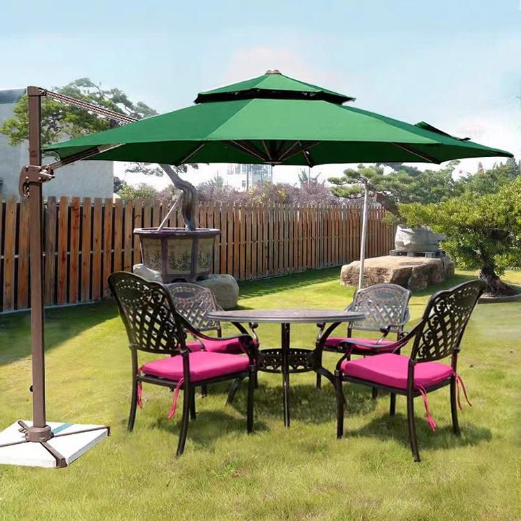 Outdoor Furniture Beach Sunbathing Outdoor Umbrella High Quality Aluminum Garden Umbrella For Sale