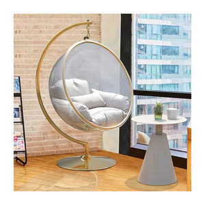 Popular high quality swing chair golden patio swings with stand indoor hanging egg chairs