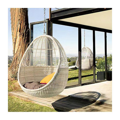 Outdoor Garden Leisure Rocking Chair Balcony Creative Oval Bird s nest swing chair hanging chair balcony cane egg shaped swing