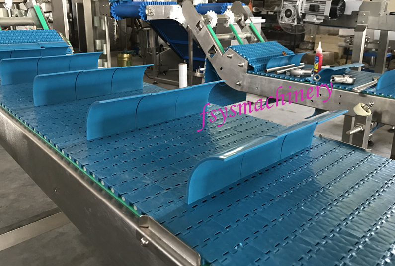 2023 Hot sell PP modular belt conveyor belt food grade sushi conveyor belt conveying for snacks seafood