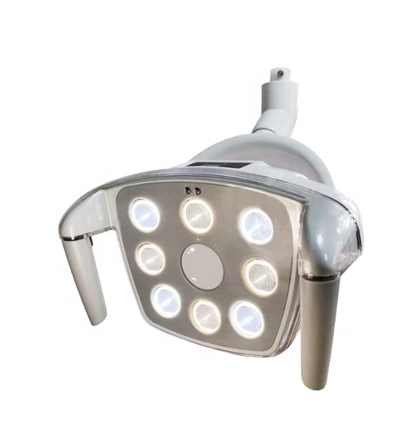 Dental chair unit high power surgical light 8 led bulbs operating theater implant lamp