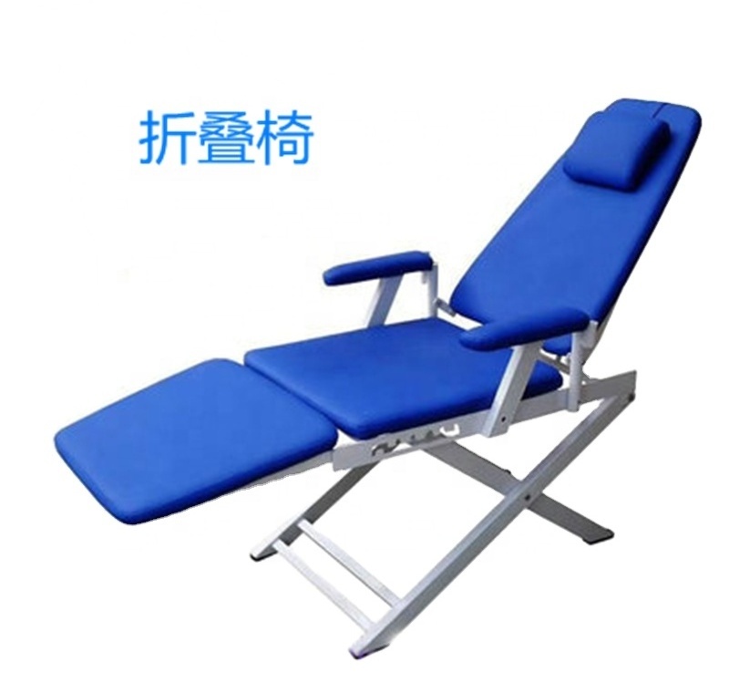 Cheap price Dental portable chair unit mobile folding chair with portable wall mounted turbine unit