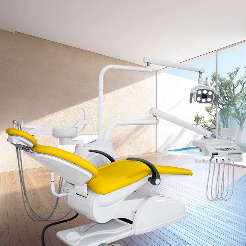 CE approved Guangdong VOVO dental chair unit price in dubai big size 2023 new dental chair parts and functions for sale