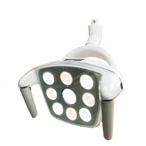 Dental chair unit high power surgical light 8 led bulbs operating theater implant lamp