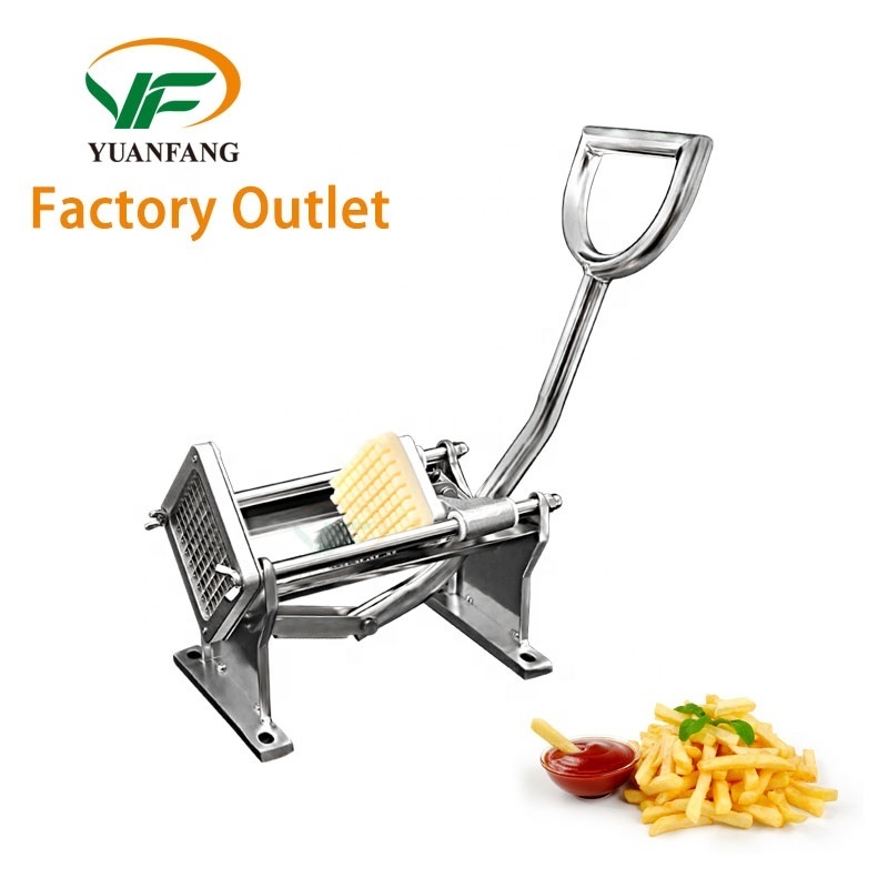 Factory Outlet stainless steel french fry potato cutter manual potato cutter machine french fries machine