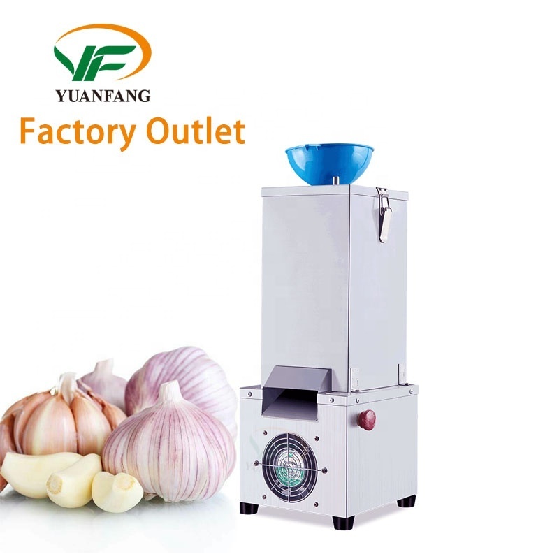 Factory outlet Restaurant Stainless Steel 25KG/H garlic clove separating Commercial Garlic Peeling Machine  For Sales