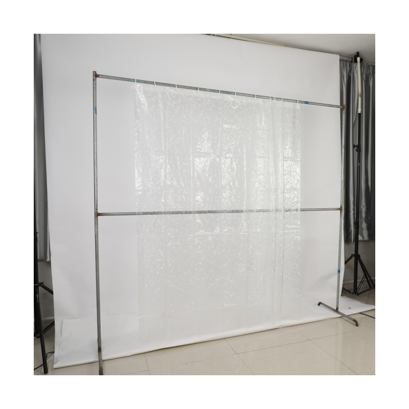 Wholesale Anti-Microbial Peva Shower Curtain Liner Clear Waterproof 3d Transparent Shower Curtains For Bathroom