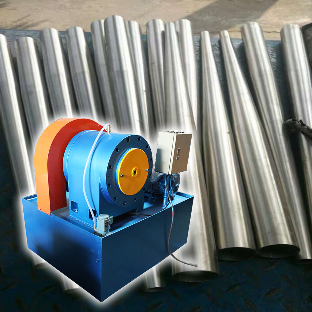 Round Metal Tube Swaging Machine Furniture Standing Leg Pipe End Forming Machines Taper Pipe Machine