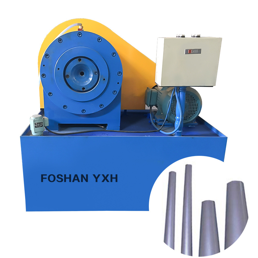 YXH Stainless steel pipe tapering machine for ss tubes