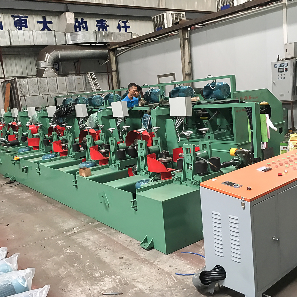 flexible wheel polishing machine grinding and polishing machine round pipe high quality metal polish