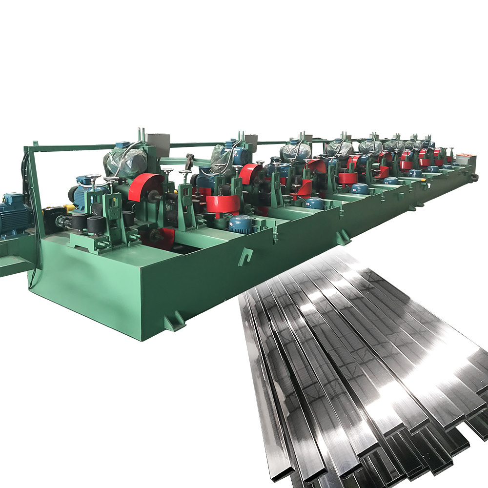 flexible wheel polishing machine grinding and polishing machine round pipe high quality metal polish