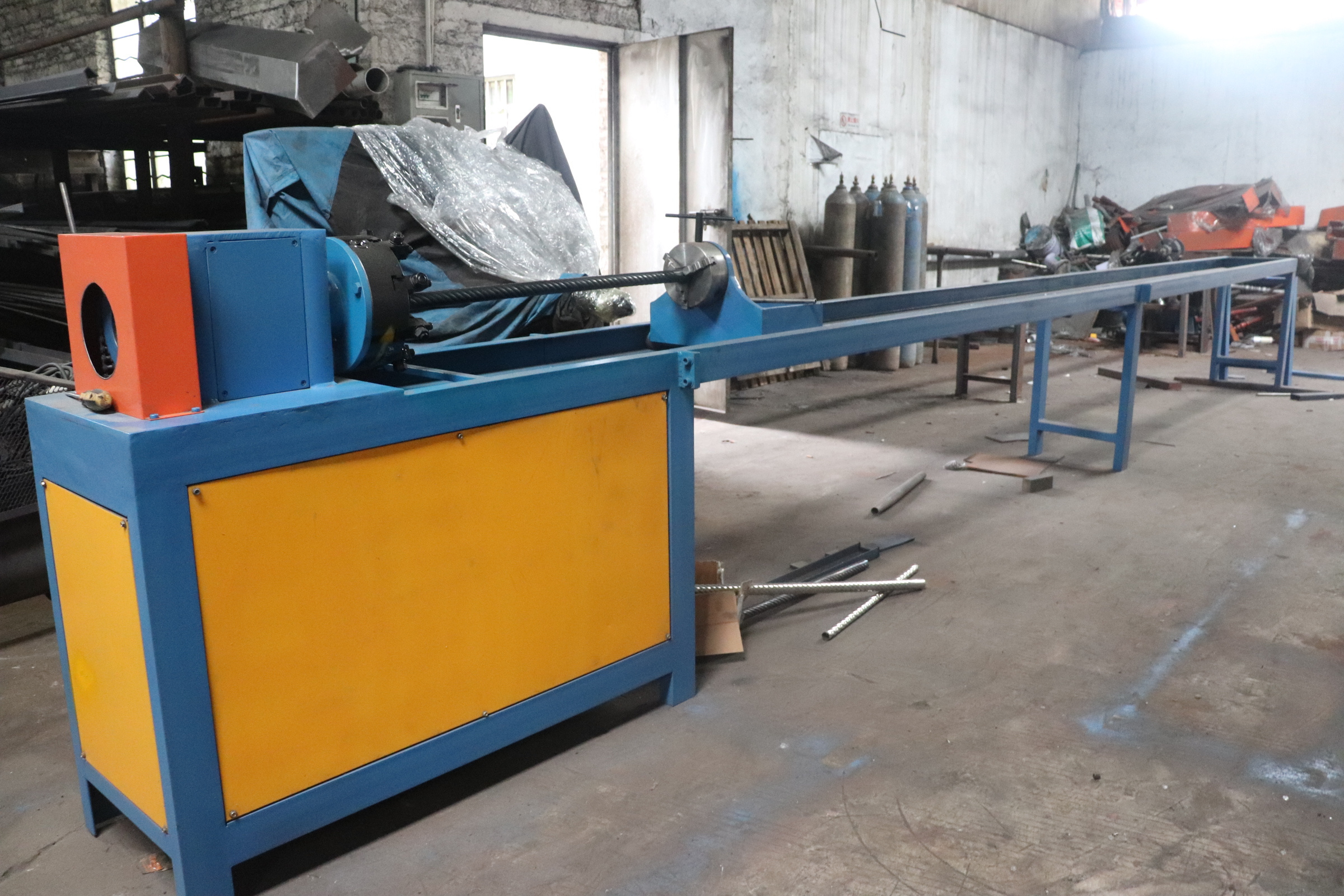 Special Furniture Curtain Metal Various Patterns Of Pipe Making Tapering Machine Line Twisting Machine