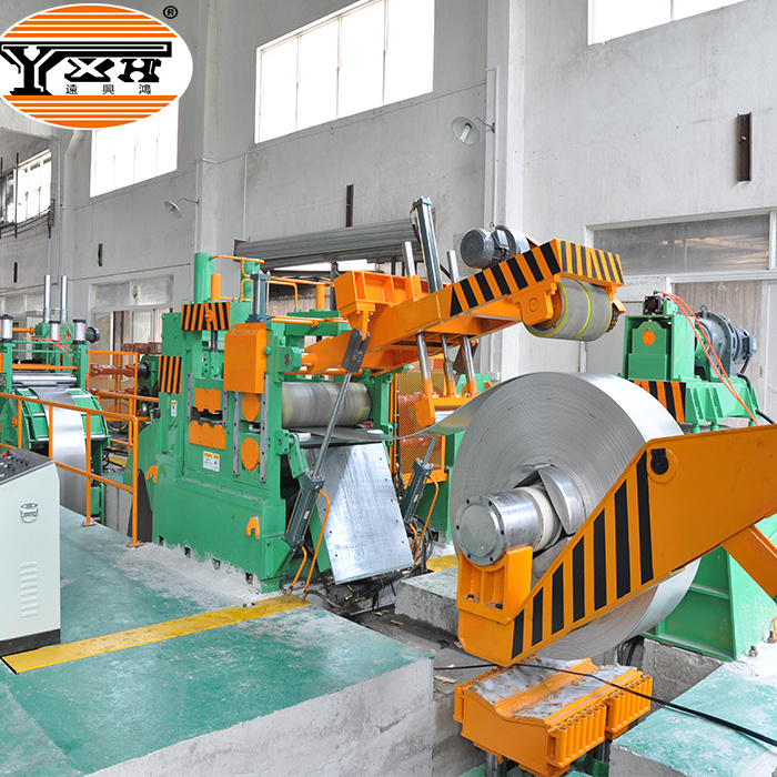 High Speed uncoiling coil slitting recoiling line machine