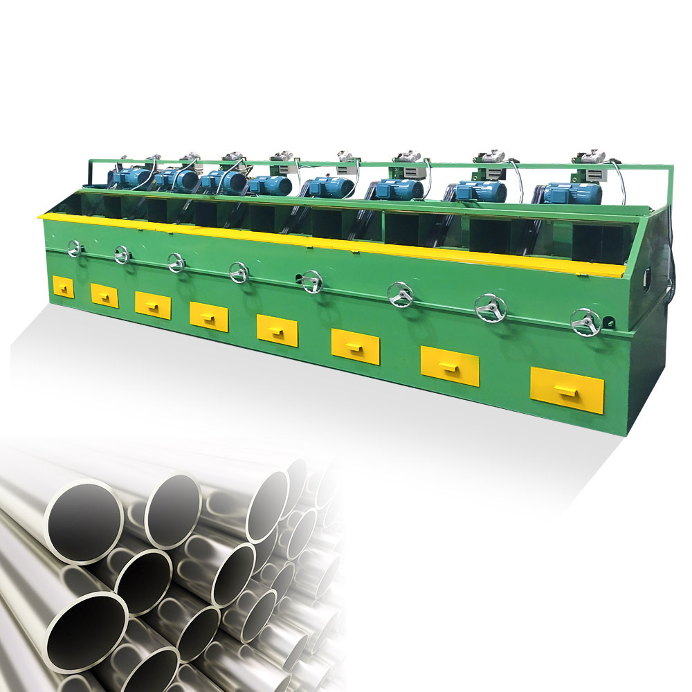 YXH Stainless steel pipe polishing/buffing/finishing machine for ss tube