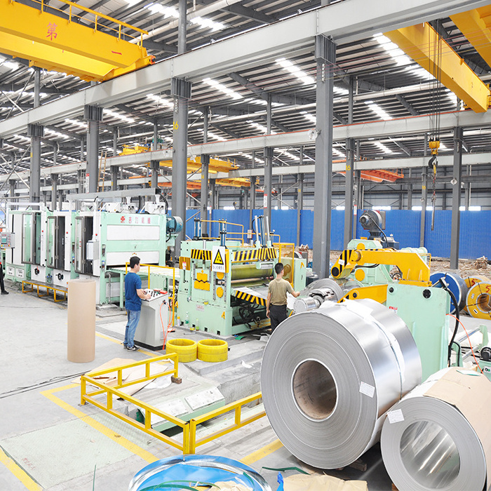 High Speed uncoiling coil slitting recoiling line machine