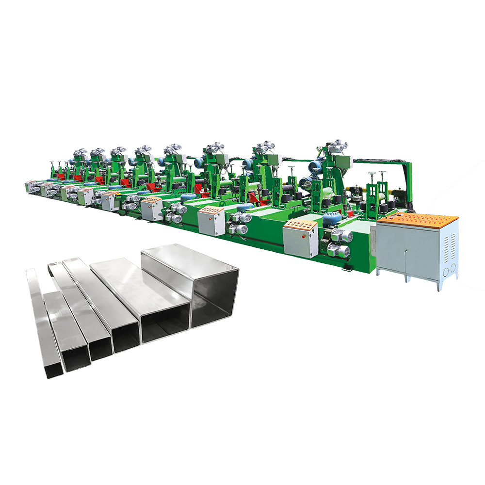 Manufacturing Plant Square Pipe polishing machine polish pipe Mirror Surface Matted Brushed Metal  Polisher Machine