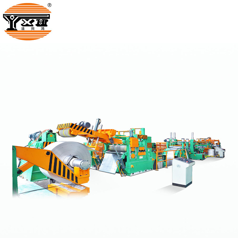 High Speed uncoiling coil slitting recoiling line machine