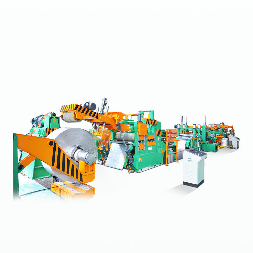 High Speed uncoiling coil slitting recoiling line machine