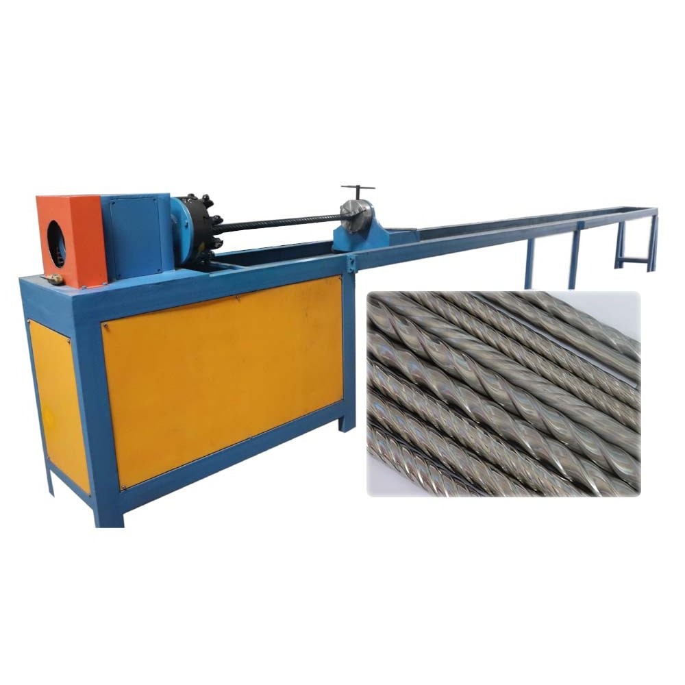 Automatic Decorative Stainless Steel Carbon Steel Iron Aluminum Pipe Twisting Machine