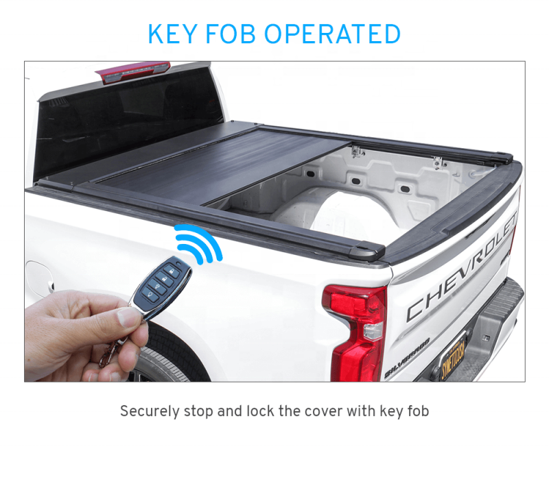 Aluminum Hard and be locked Tonneau Cover electric roller cover Tonneau cover for Canyon (2014-2022)