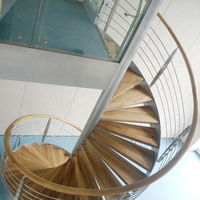 indoor stainless steel used spiral staircase prices