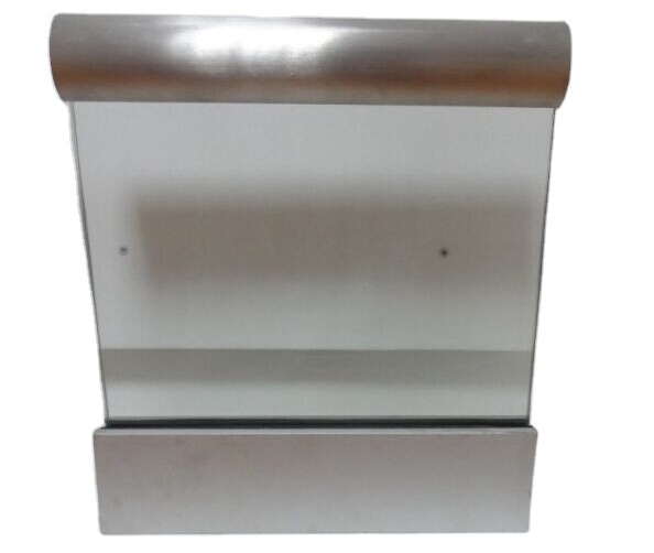 Frameless Glass Railing Aluminum U Channel profile