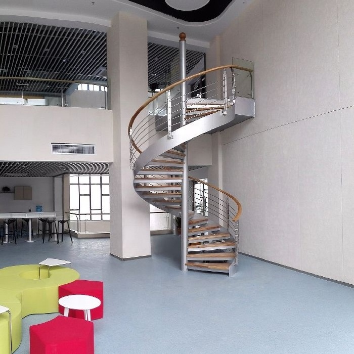 indoor stainless steel used spiral staircase prices