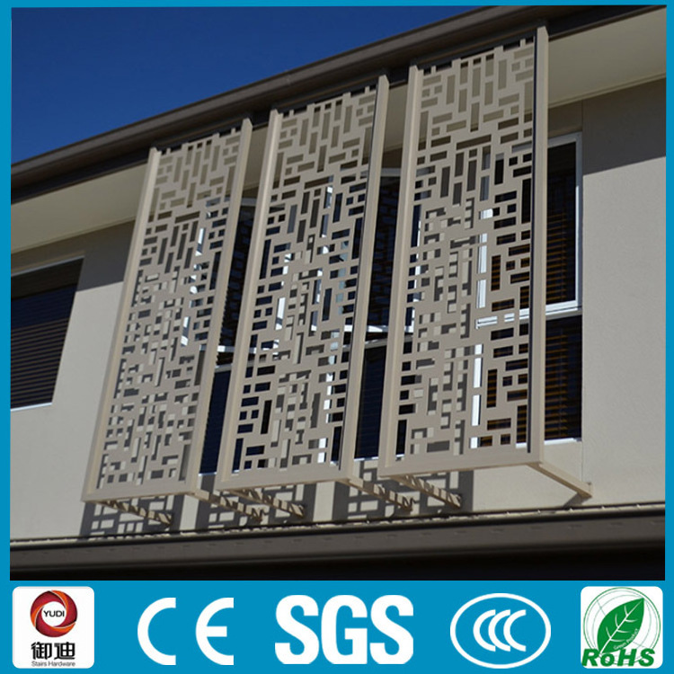 High quality laser cut metal room divider screen