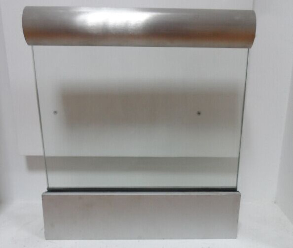 Frameless Glass Railing Aluminum U Channel profile