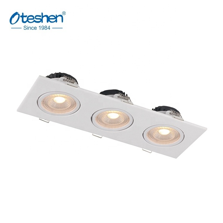 Indoor led spotlight 5W recessed downlight 1 2 3 head spot lights ceiling light