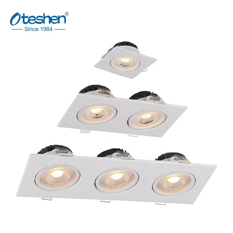 Indoor led spotlight 5W recessed downlight 1 2 3 head spot lights ceiling light