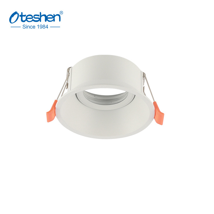 GU10 Recessed Ceiling Light Fixture Kitchen Downlights Spot Light Housing Aluminium For Project