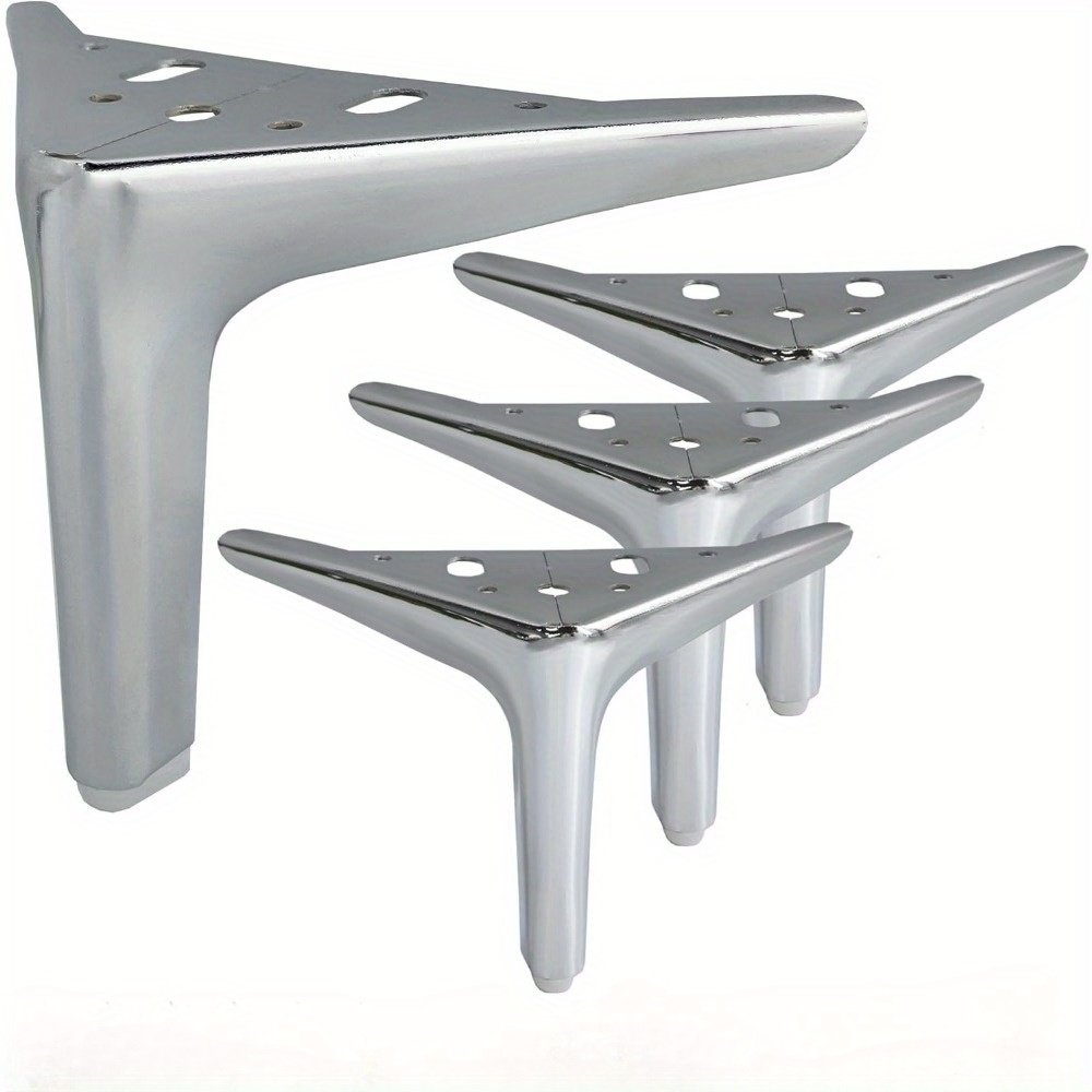 Popular  New Design table base metal furniture accessories replacement 6 riser l shape sofa legs