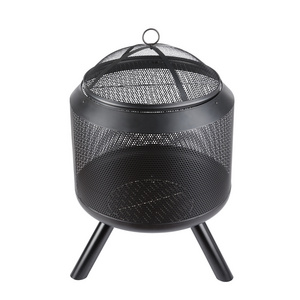 Recommend Iron Bucket smokeless fire pit Can be used for barbecue and heating garden fire pit for camping