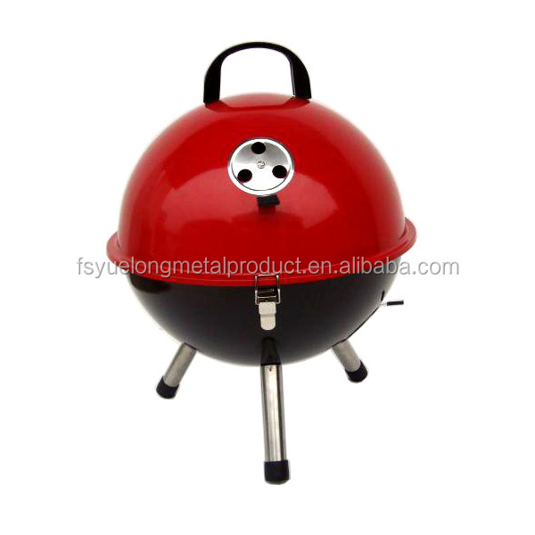 BSCI factory Round shape football portable grills indoor charcoal stove