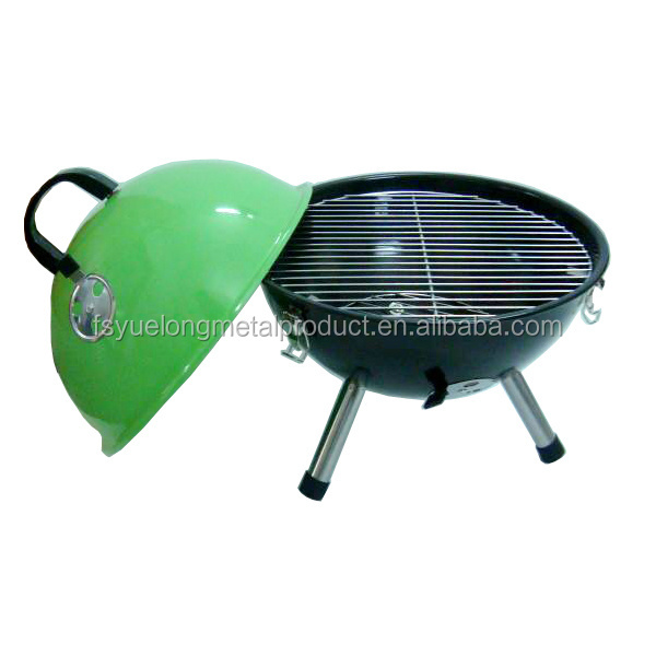 BSCI factory Round shape football portable grills indoor charcoal stove