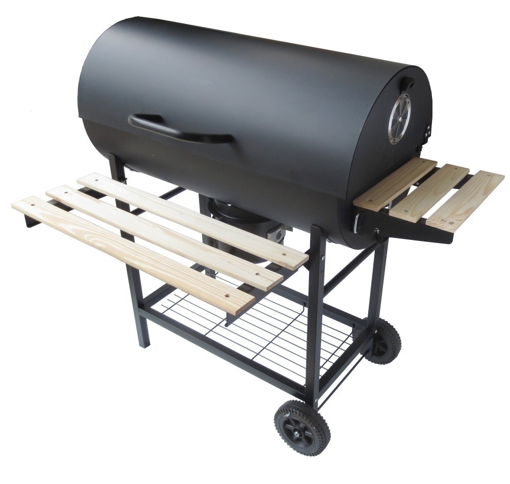 Foshan Outdoor BBQ Grill Charcoal Barbecue Home Meat Barrel Cooker Smoker Grill