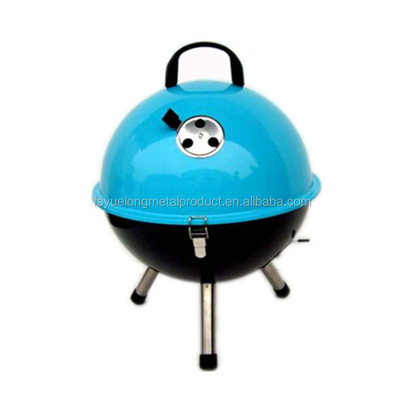 BSCI factory Round shape football portable grills indoor charcoal stove