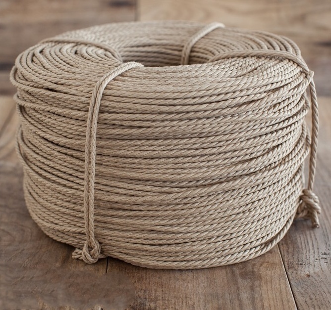 4mm Weaving Paper Rope Danish Kraft Paper Cord Strong Woven Ropes for Knitting