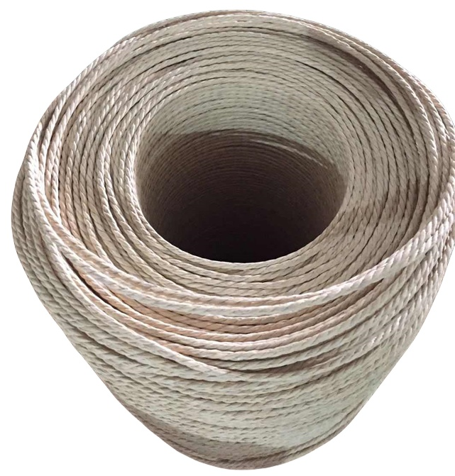 4mm Weaving Paper Rope Danish Kraft Paper Cord Strong Woven Ropes for Knitting