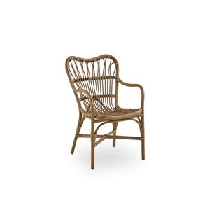 Bamboo furniture all hand woven rattan french cane dining chair